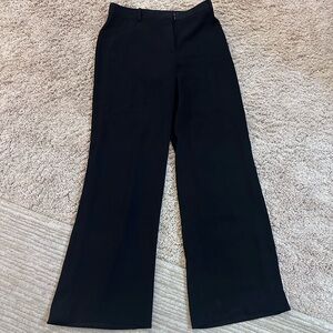 Theory wide leg slacks